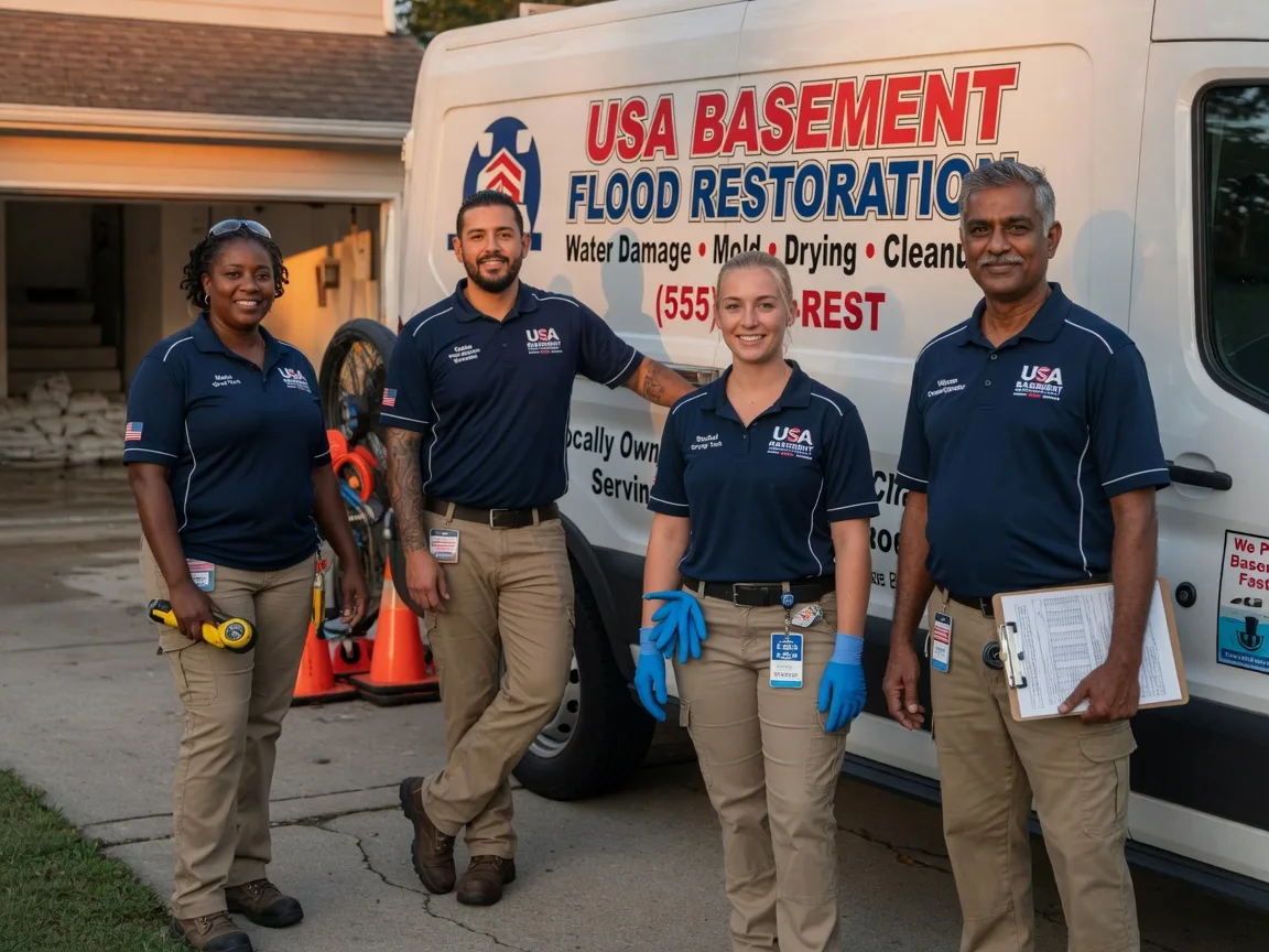 Basement Flood Cleanup company in Nelsonville, WI